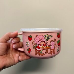 Strawberry Shortcake Pink Holiday Ornament Mug